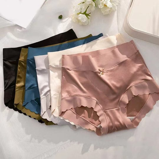 (Pack de 4) Culotte en satin confortable anti bactérien 🌷fini les fuites indiscrète