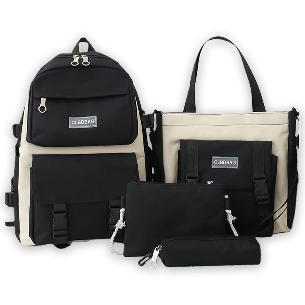 🎒 Ensemble Scolaire 5 en 1 – Sac à Dos Multifonction & Accessoires Inclus