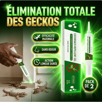 Appât-Gel Anti-Lézards (1 acheté= 1 Offert )
