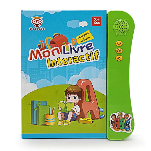📚✨ Mon Livre Interactif – Français & Anglais, stimule et éveil l'intelligence de votre enfants (2+ ans)