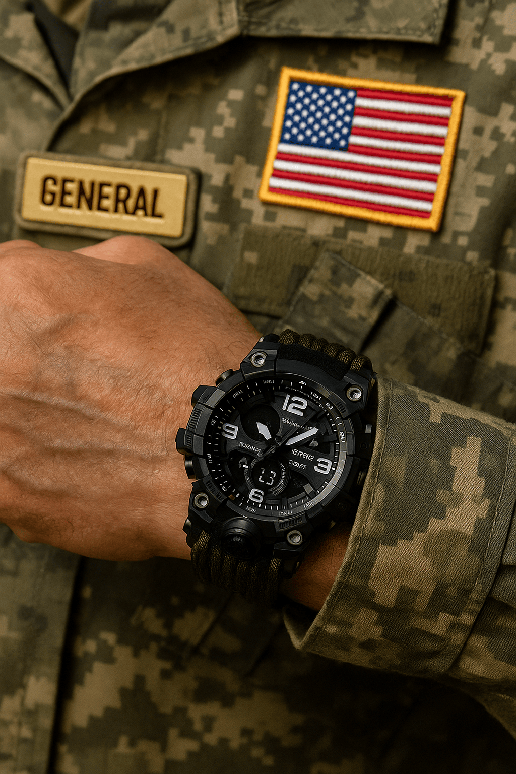 💥Montre tactique militaire d’élite 👨‍✈️— Conçue pour les hommes qui n’abandonnent jamais !💪