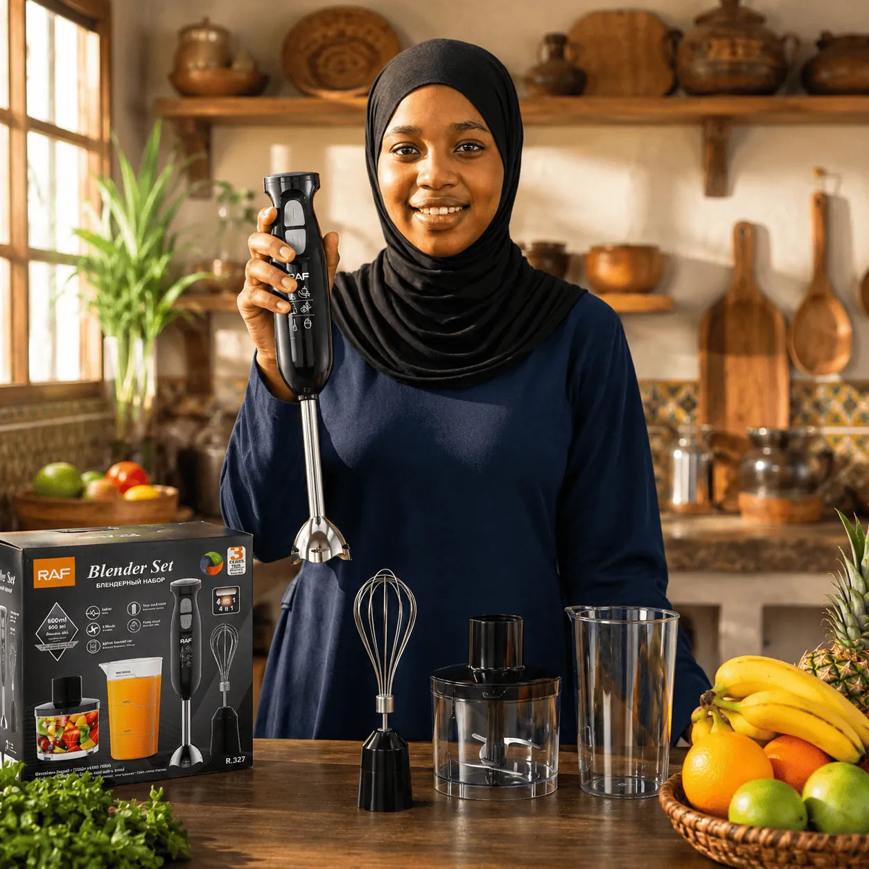 Africa Online Store Mixeur Multifonction 4-en-1 🚀 Mixeur Multifonction 4-en-1 🚀