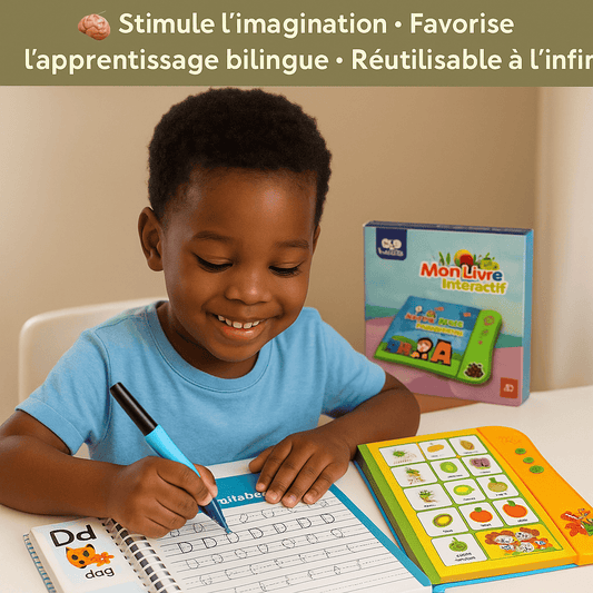 🧠📚 KIT ÉDUCATIF COMPLET – Apprentissage Ludique & Intelligent pour Enfants (2–10 ans)