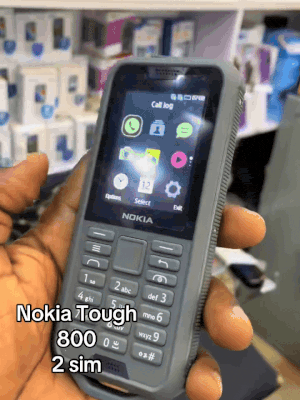 📱 Téléphone Incassable Nokia 800 avec 4G, 2Sim, Bluetooth et Batterie Ultra Puissante🛠️